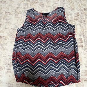 Banana Republic chevron sleeveless top